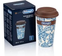 Travel Mug, Thermos À Double Paroi Pour Boissons Chaudes Et Froides, Facile À Transporter, Étui Antidérapant En Silicone, 300 Ml De Capacité, Dlsc064, 1 Unité, Bleu