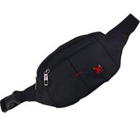 Travel N Meet sac banane zippé noir polyester OTD4501S