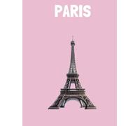 Travel Photo Album - Paris: A Beautiful Scrapbook with Blank Pages for Your Travel Memories