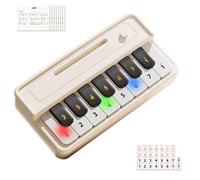 Travel Piano Toy with Songbook, Pocket Electronic Piano | Lightweight Build, Educational Music Toy,Educational Music Learning, Ideal for Kids Girls Boys