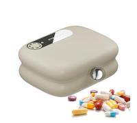 Travel Pill Case, 7 Compartment Medicines Organizer, Portable Storage Box | Medication Box, Tablet Holder, Daily Organizer For Home Work School College Business Hotel Car Commute Road Trip