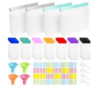 Travel Pill Organizer, Portable Reusable Bags, Compact Pill and Baby Food Storage, 10.04x7.28x1.97 Inches, Ideal for Airplane, Business, Hospital, Cruise, Vacation, Urgency