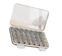 Travel Pill Organizer, Portable Tablet & Supplement Holder, Airtight Medicine Storage Case, Compact Pharmacy Dispenser for Home, Work, and Travel (9.06x5.12x1.18 inches)