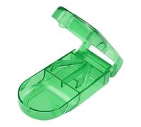 Travel Pill Splitter - Portable Tablet Cutter, User Friendly Medicine Crusher | Small Pill Cutter With Storage Box For Home Travel Daily Life Easy Use Compact Convenient Health Accessory