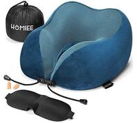 Travel Pillow,Memory Foam Cervical Pillow,Essential Neck Support Pillow For Travel,Sleep Mask,Ear Plugs And Carry Bag.[T49]