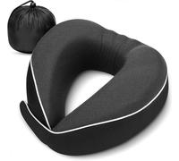 Travel Pillow,Memory Foam Cervical Pillow,Essential Neck Support Pillow For Travel,Sleep Mask,Ear Plugs And Carry Bag.[T46]
