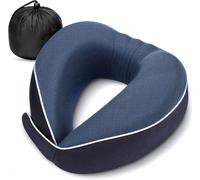 Travel Pillow,Memory Foam Cervical Pillow,Essential Neck Support Pillow For Travel,Sleep Mask,Ear Plugs And Carry Bag.[T45]