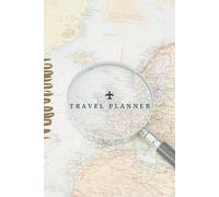 Travel Planner Checklist - World Map: The Ultimate Trip Journal Checklist - Travel Research Notebook -14 Day Travel Journal - 6 x 9