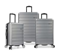 Travel Select Snowcreek Spinner Extensible Rigide, Gris, 3 Piece Set, Snowcreek Valise Rigide Extensible à roulettes pivotantes