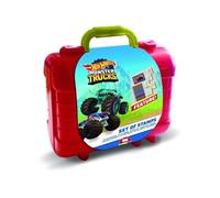 Travel Set - Multiprint - 42143 - 5 Tampons Hot Wheels, 10 Crayons Bleu G