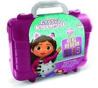 Travel Set - Multiprint - 42117 - 5 Tampons Gabby Et La Maison Magique, 10 Crayons G
