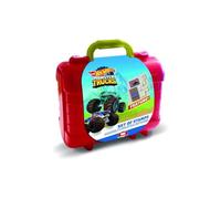 Travel Set - - 42143 - 5 Tampons Hot Wheels, 10 Crayons