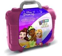 Travel Set - MULTIPRINT - 42660 - 5 tampons Princesses Disney, 10 crayons