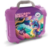 Travel Set - Multiprint - 42978 - 5 Tampons Licornes. 10 Crayons