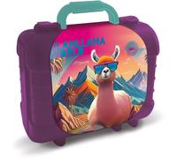 Travel Set - MULTIPRINT - 42988 - 5 tampons Lama, 10 crayons