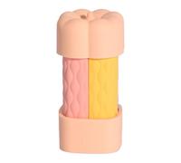 Travel Shampoo Bottles, Toiletry Containers, 2.52x5.39 Inches Portable 4 in 1 Silicone Design, Refillable Cosmetic Dispenser, Lotion Storage Tubes for Camping, Hiking, Road Trip & Beach Vacation