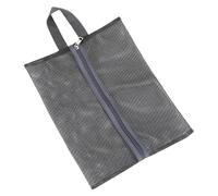 Travel Shoe Bags, Mesh Shoe Storage Organizer, Zippered Footwear Pouch for Packing and Organizing 12.6x10.63x0.39 in, Travel Pouch with Zipper, Lightweight Beach Bag for Travel