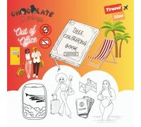 TRAVEL SIZE Chocolate Darlings- Out of Office: A Self-Care Coloring Book for Black and Brown Women Celebrating Rest, Melanin and Joy On-the-Go