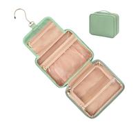 Travel Size Toiletries Foldable Bag, Hangable Travel Toiletry Bag, 9.06 * 3.94 * 7.48 inches Portable Pouch Accessories for Women & Men, Spacious Organizer