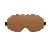 Travel Sleeping Aid Mask Blockout Light Sleep Memory Foam Eyeshade Blindfold Masker Face Eyepatch(Brown)