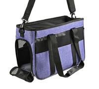 Travel Sling Carrier for Dogs and Cats - Small Pet Carrying Bag | Soft Shoulder Bag for Outdoor | Use for Vacation, Camping, Road Trips, Walking, Picnics | Safe and Comfortable Pet Transport