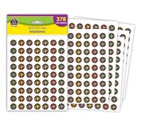 Travel the Map Airplanes Mini Stickers, Pack of 378