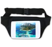 Travel The World Bora Bora Island Sac banane Blanc