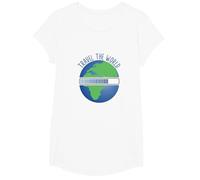 Travel The World Loading. Globe-Trotteurs et Amateurs de Voyage T-Shirt, Fille, Blanc, XS