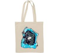 Travel The World Sac fourre-tout en coton naturel Motif île Bora Bora Blanc