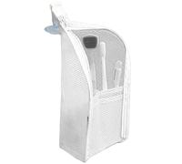 Travel Toiletry Bag, Foldable Hangable Organizer Pouch, Upright Makeup & Cosmetic Storage Case, Portable Travel Essentials Organizer for Soap, Lotion, Toothbrush, Tooth