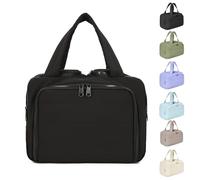 Travel Toiletry Bag for Women, Standing Makeup Bags, Large Capacity Wide-Open Travel Cosmetic Bag, 4 in 1 Multi Functional Lightweight Makeup Bags (#3)