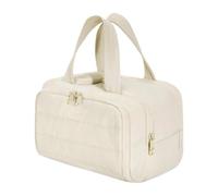 Travel Toiletry Bag, Lightweight Cosmetic Organizer with Large Wide Opening,10.43x7.09x8.27 inches Spacious Travel Pouch for Women Toiletries, Makeup, Shampoo and Necessity