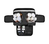 Travel Toiletry Bag, Lightweight Wide Opening, Women Handbags Purses, Spacious Cosmetic Storage, Sturdy Taslon Material, Ideal for Travel Toiletry Shampoo