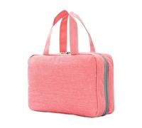 Travel Toiletry Bag, Makeup Brush Case Pouch Holder, Size 27x18x8cm, 4-in-1 Waterproof Cosmetic Case, Foldable Pouch Holders, Portable for Bathroom Shower