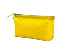 Travel Toiletry Bag - Nylon, Storage Pouch Foldable | Waterproof Makeup Organizer, Cosmetic Travel Bag for Picnic, Road Trip, Gym, Beach Outing, Outdoor Adventure, YELLOW, verwijzen naar de