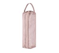 Travel Toiletry Bag, Portable Toothbrush Pouch, Polyester Multi-Functional Mesh Organizer, Lightweight and Durable, Ideal for Vacation, Road Trips, Gym, Camping, Hospital, Bathroom, 23x6.5x5.5cm