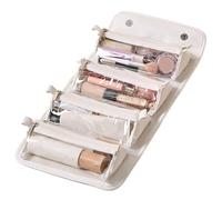 Travel Toiletry | Cosmetic Organizer Bag | Waterproof Large Capacity Makeup Bag | Ideal for Brushes, Lipstick, Concealer and Cosmetics | Portable Organizer for Travel