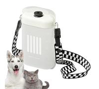 Travel Water Bottle for Dogs, Large Dog Water Bottle, Adjustable Dog Water Bottle, Puppy Water Dispenser with Built in Poop Bag Dispenser 4.72x2.36x7.09 for Puppies and Dogs (1 Piece)