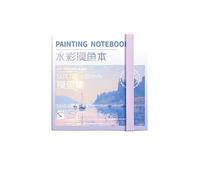 Travel Watercolor Sketchbook With Peinture And Palette 50 Feuille 300gsm Aquarelle En Papier Pad Artiste Artiste Aquarelle Ensemble De Croquis Artistique Avec Plateau De
