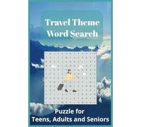 Travel Word Search Puzzle Book: Work Searches with Easy to Read Print on Travel Theme, Travelling Book, Travelling Theme and More | 6x9 inches ,110 ... | Gifts for Birthday, Holiday and Free Time