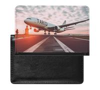 Travel World Étui de protection pour passeport avec blocage RFID - Porte-carte d'identité - Portefeuille de voyage sécurisé pour tickets de passeport, cartes de crédit, style, taille unique, Style :,