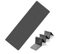 Travel Yoga Mat - Folding Exercise Mats | Anti-Slip Portable Widened And Thickened | Anti-Slip Portable Foldings Double-sided Workout Mat | Carry Bag Folding Workout Mats For Floor Exercises