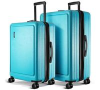 TRAVELARIM Bagage de Cabine, Bleu Sarcelle, 3 Piece Set (24"/28")