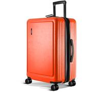 TRAVELARIM Bagage de Cabine, Orange, Medium 24-inch Checked