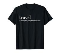 Traveler Funny - Ne voyagez Que ce Que Vous Achetez T-Shirt