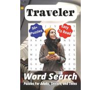 Traveler Word Search Puzzle Book: Word Searches with Easy-to-Read Print about Travel, Tourism, Exploration, and More | 6x9 inches, 110 pages | 50+ ... for Celebrations, Vacation, and Holidays.