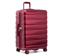 Traveler's Choice Edinburgh II Hardside Spinner Bagage avec Serrure TSA, Rouge/Excursion, Couleur Unie (Getaway Solids), 29" Large, Traveler's Choice Edinburgh II Valise Rigide avec Serrure TSA