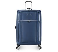 Traveler's Choice Lares Valise Extensible à roulettes pivotantes Bleu Marine à Carreaux 78 cm
