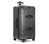 Traveler's Choice - Maxporter II - Valise Rigide en Polycarbonate avec roulettes pivotantes, Gris, 30" Trunk Luggage