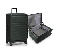 Traveler's Choice Novia Valise Extensible en Polycarbonate avec Ouverture sur Le Dessus avec roulettes pivotantes Vert 76,2 cm Grand Format Ouverture sur Le Dessus Bagage Extensible en Polycarbonate